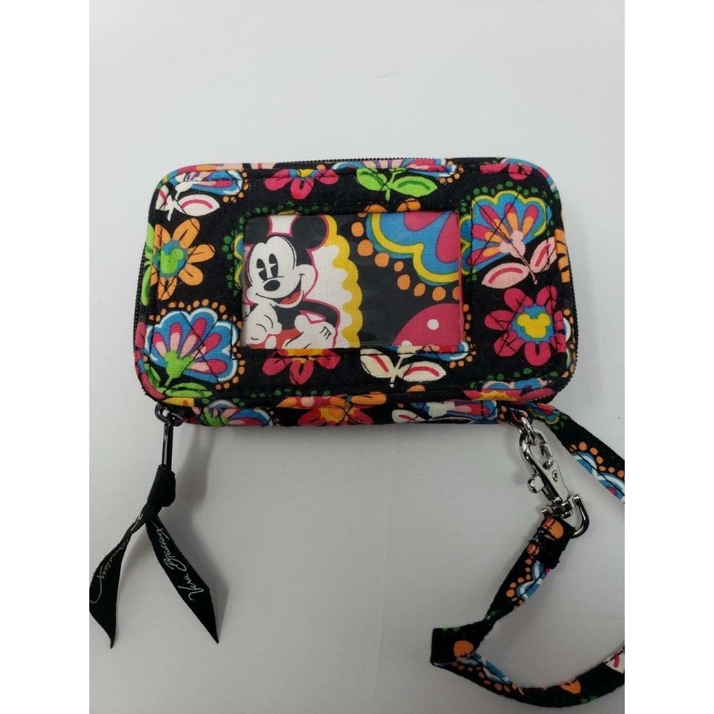 EUC Disney vera Bradley Midnight with Mickey‎ Smartphone holder wristlet